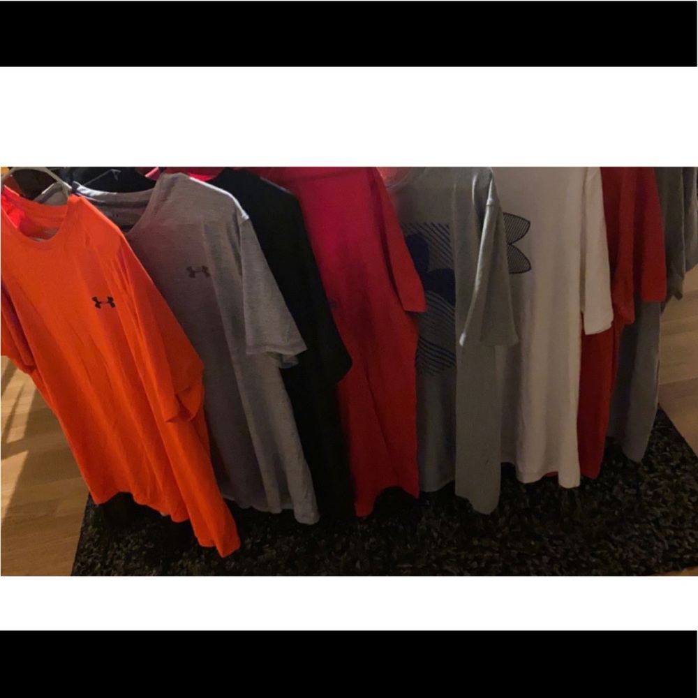 💸SOLD Men's Under Armour Shirts Bundle Lot XL
